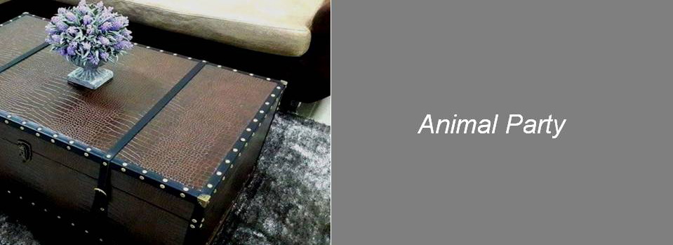 Animal Leather Upholstery